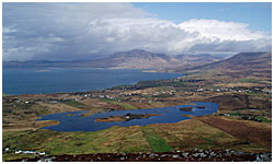 View from the top of Tully Mountain